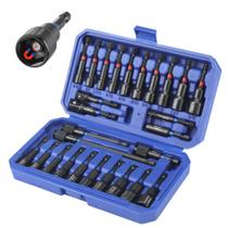 Conjunto Nut Driver WORKPRO 27 PCS com haste hexagonal magnética 1/4