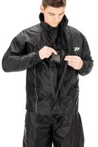 Conjunto nylon forrado exg capa de chuva