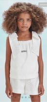 Conjunto Off White de Strass
