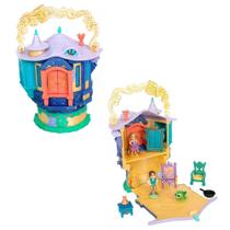 Conjunto oficial de microbrinquedos Rapunzel Tower da DISNEY STORE, o conjunto de microbrinquedos inclui microbonecos Rapunzel, Flynn e Pascal, brinquedo de viagem, conjunto de brinquedos portáteis com alça, brinquedos de viagem com revelações surpreendentes Conjunto oficial de microbrinquedos Rapunzel Tower da DISNEY STORE, o conjunto de microbrinquedos inclui microbonecos Rapunzel, Flynn e Pascal, brinquedo de viagem, conjunto de brinquedos portáteis com alça, brinquedos de viagem com revelações surpreendentes
