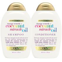 Conjunto OGX Extra Strength Damage Remedy - Shampoo e Condicionador Conjunto OGX Extra Strength Damage Remedy - Shampoo e Condicionador