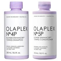 Conjunto Olaplex No. 4P e No. 5P Blonde - Shampoo e Condicionador para Loiros Conjunto Olaplex No. 4P e No. 5P Blonde - Shampoo e Condicionador para Loiros
