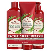 Conjunto Old Spice de Shampoo, Condicionador e Leave-In
