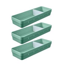 Conjunto Organizacao (3 Ol 500) kit com 3 itens OUKTE 002 VDMF Verde Menta - Ou Conjunto Organizacao (3 Ol 500) kit com 3 itens OUKTE 002 VDMF Verde Menta - Ou