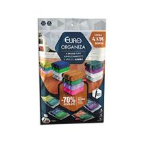 Conjunto Organizador a Vácuo 4 Peças + 01 Bomba - Euro Home