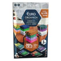 Conjunto Organizador a Vácuo Euro Home - VAC9966 - 4 Peças M + Bomba