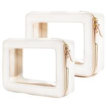 Conjunto organizador de bolsas de maquiagem Aveniee Clear Travel Conjunto organizador de bolsas de maquiagem Aveniee Clear Travel