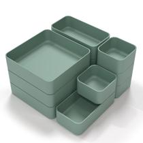 Conjunto Organizador de Gavetas Empilhável Caddy CHANCETSUI com 11 Peças Conjunto Organizador de Gavetas Empilhável Caddy CHANCETSUI com 11 Peças