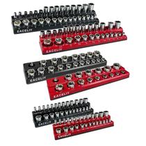 Conjunto Organizador de Soquetes Magnéticos EACELIY (6 peças) - 1/2", 1/4" e 3/8" (SAE e Métrico) Conjunto Organizador de Soquetes Magnéticos EACELIY (6 peças) - 1/2", 1/4" e 3/8" (SAE e Métrico)