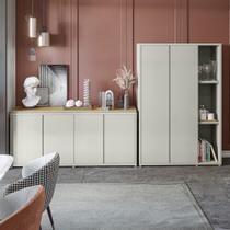 Conjunto Oslo 2 Peças Sala de Jantar Buffet e Armário