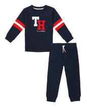 Conjunto Outfit Tommy Hilfiger Knit Jog para meninos, 2 peças