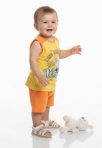 Conjunto p/ Bebê regata com Bermuda em malha G (6 a 9 meses) Conjunto p/ Bebê regata com Bermuda em malha G (6 a 9 meses)