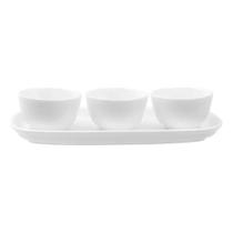 Conjunto p/ Servir Domus 4 peças Branco AF68-0572 - Oxford