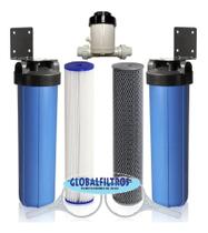 Conjunto P/ Tratar Coliformes Ferrugem Impureza Água Gbf6000 Conjunto P/ Tratar Coliformes Ferrugem Impureza Água Gbf6000