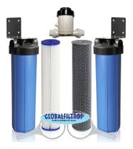 Conjunto P/ Tratar Coliformes Ferrugem Impureza Água Gbf6000 Conjunto P/ Tratar Coliformes Ferrugem Impureza Água Gbf6000