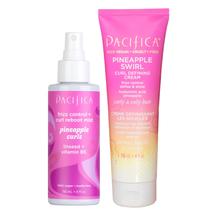 Conjunto Pacifica Beauty Pineapple Curls Curl Cream & Refresher Mist Conjunto Pacifica Beauty Pineapple Curls Curl Cream & Refresher Mist