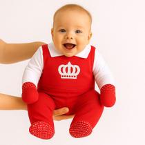 Conjunto Pagão 100% Algodão Roupa Saída Maternidade Bebê Menino Ou Menina RN a 01 Mês Tamanho P
