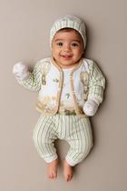 Conjunto Pagão Inverno Plush Quente e Confortável Para o Bebê Jungle Conjunto Pagão Inverno Plush Quente e Confortável Para o Bebê Jungle