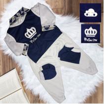 Conjunto Pagão Para Bebe Bordado Com 05 Peças RN a 01 mês e prematuro - GPShope