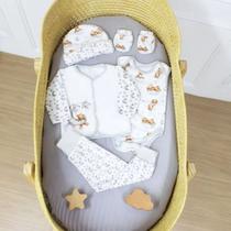 Conjunto Pagão Para Bebê Unissex 5 Peças Plush 100 Poliéster