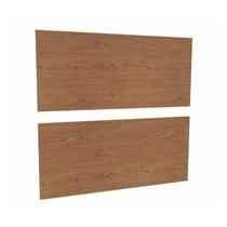 Conjunto Painel 2 Unidades 100% Mdf Complemento Cedro Conjunto Painel 2 Unidades 100% Mdf Complemento Cedro
