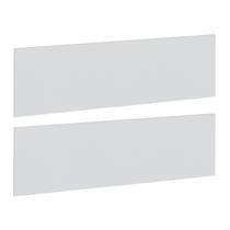 Conjunto Painel 2 Unidades em 100% Mdf Complemento Branco Line