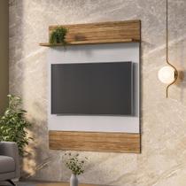 Conjunto Painel e Rack Aurora Cinamomo Off White