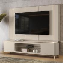 Conjunto Painel e Rack Toronto Off White Conjunto Painel e Rack Toronto Off White