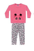 Conjunto Panda Blusão e Legging Bebê Menina Kiko e Kika- (REF: 8064)