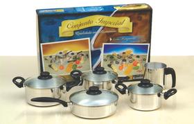 Conjunto panela imperial polido (04 peças)