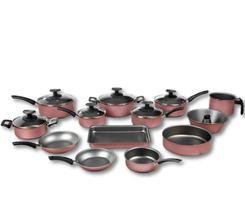 Conjunto Panelas 13 Peças Teflon Antiaderente Grafite Conjunto Panelas 13 Peças Teflon Antiaderente Grafite