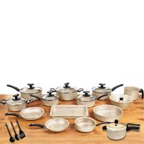 Conjunto Panelas 17 Pc Antiaderente Panela Pressão 2 Litros Conjunto Panelas 17 Pc Antiaderente Panela Pressão 2 Litros