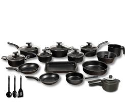 Conjunto Panelas 17 Pc Antiaderente Panela Pressão 2L