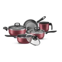 Conjunto Panelas 5 Peças Madri Cereja Supra Mta Conjunto Panelas 5 Peças Madri Cereja Supra Mta