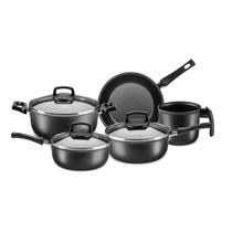 Conjunto Panelas 5 Peças Safira Grafite Mta Conjunto Panelas 5 Peças Safira Grafite Mta