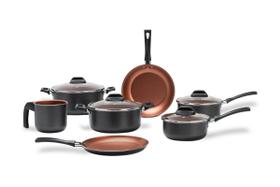 Conjunto panelas 7 peças topázio-czr Conjunto panelas 7 peças topázio-czr