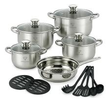 Conjunto panelas aço cirúrgico Conjunto panelas aço cirúrgico