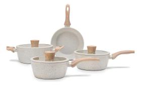 Conjunto Panelas Brinox Indução Ceramic Life Sirius Kit 4 Un Conjunto Panelas Brinox Indução Ceramic Life Sirius Kit 4 Un