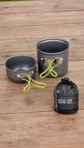Conjunto Panelas Camping Alumínio 2 Peças