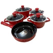 Conjunto Panelas Cerâmica Refratária Duo Smart 5 Pçs Pomodoro Ceraflame Conjunto Panelas Cerâmica Refratária Duo Smart 5 Pçs Pomodoro Ceraflame