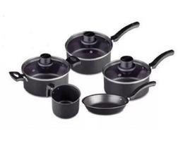 CONJUNTO PANELAS com 5 PERFECT BLACK-GRAFITE EIRILAR