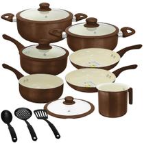 Conjunto Panelas de Indução Roma 10 Peças Clássica Conjunto Panelas de Indução Roma 10 Peças Clássica