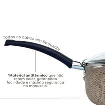 Conjunto Panelas Exclusivas Bege Com Preto Kit Teflon Antiaderente 9 Peças Com Tampa De Vidro Panela Colorida Novidade 2025 Cozinha Moderna