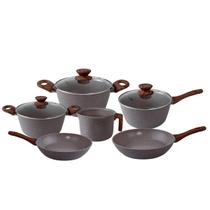 Conjunto Panelas Indução Grafito 6 Peças 10819 Mimo Style