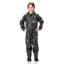 Conjunto Pantaneiro PVC Infantil Único - Preto