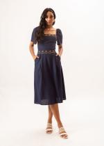 Conjunto Paola Tamanho:MCor:Azul Marinho