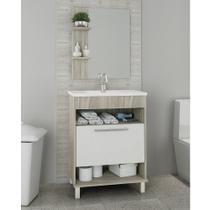 Conjunto para Banheiro 1 Porta Oasis Móveis Sander Conjunto para Banheiro 1 Porta Oasis Móveis Sander