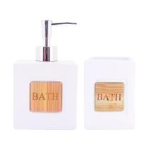 Conjunto Para Banheiro Em Cerâmica Bath Com 2 Peças Mimo Style