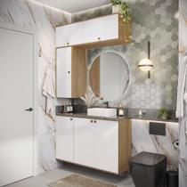 Conjunto Para Banheiro Kappesberg Celeste 4 Peças - 120cm