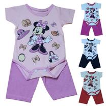 Conjunto Para Bebê Body Bory Com Estampa da Minnie + Calça Várias Cores REF S204 Conjunto Para Bebê Body Bory Com Estampa da Minnie + Calça Várias Cores REF S204